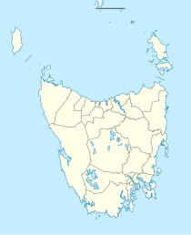 Buckland is located in Tasmania