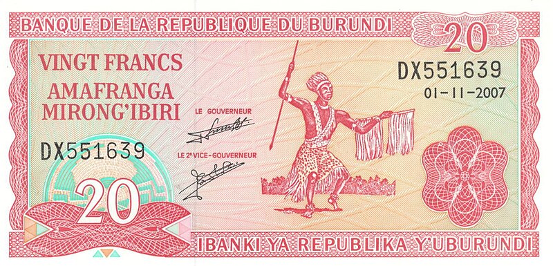 Файл:Burundi 20 Franc Obverse.jpg