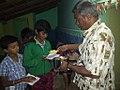 Kosambri distribution during a festival in a south Indian village.