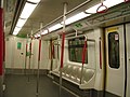 港鐵K train車廂內