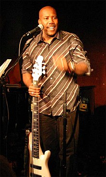 Nathan East performing in 2005