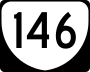 State Route 146 marker