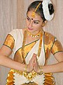 Dancer in Kerala sari