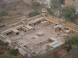 Gujari Mahal, now a museum, inside Gwalior Fort