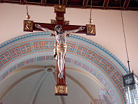 Crucifijo, en la iglesia de São José (Porto Alegre)