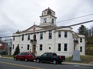 Mitchell County Courthouse in Bakersville.