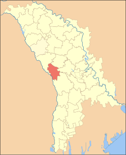 Location of Nisporeni