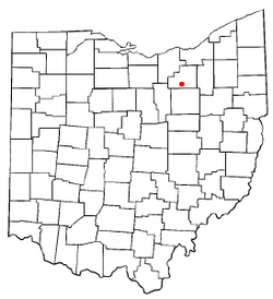 Location within the state of Ohio