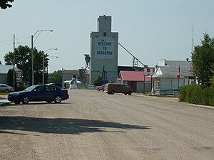 Kenaston business district.