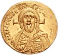 Solidus depicting Christ Pantocrator, a common motif on Byzantine coins. of Byzantine Empire