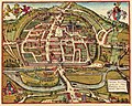 Image 6An illustration of Exeter in 1563, entitled Civitas Exoniae (vulgo Excester) urbs primaria in comitatu Devoniae (from Exeter)