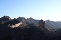 View of Great Wall at Jinshanling, in the early morning