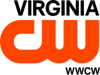 The CW network logo in red-orange below the word "Virginia", with the call sign WWCW in small print beneath.