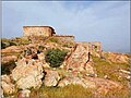 A shelter at the top of Mount Adad Madani.