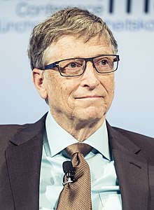 Head and shoulders photo of Bill Gates