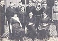 Familia Alessandri en 1920, de donde surgen dos Presidentes de Chile con ascendencia italiana: Arturo Alessandri y Jorge Alessandri.