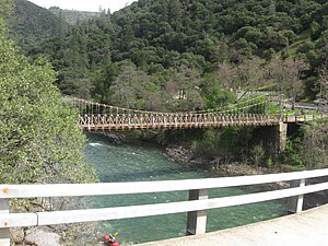 Iowa Hill bridges over the North Fork of the American River