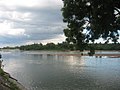 Kaveri river seen near Thiruvaiyaru, Tamil Nadu