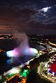 Niagara Falls at night