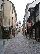 Old style streets in Rennes