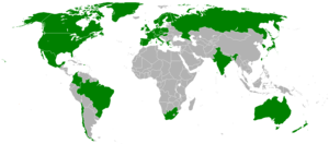 Worldwide Xbox Live availability map