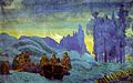 N. K. Roerich, Pomors, Evening (1907)