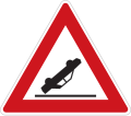 Caution, accident black spot