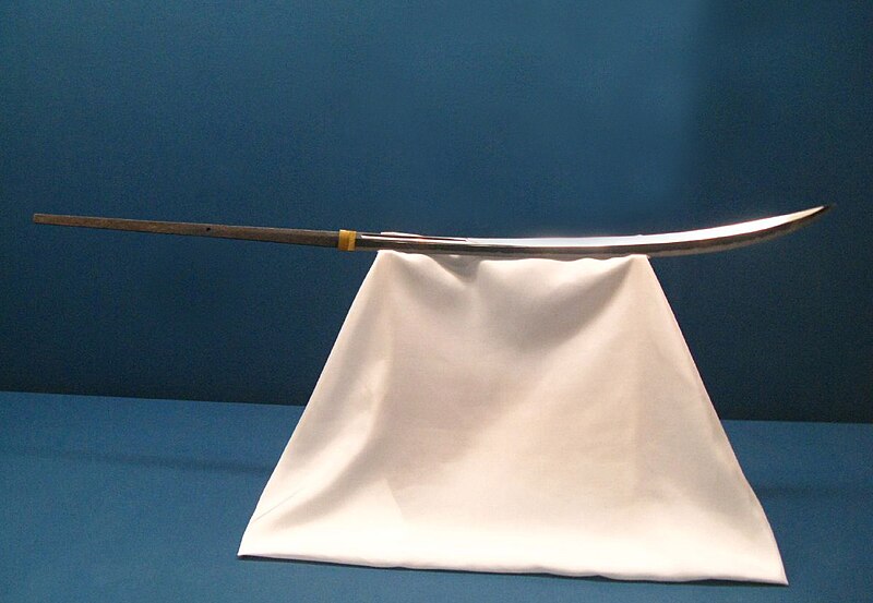 File:Antique Japanese naginata blade.jpg