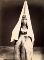 Tantour on a Druze woman in Chouf, Lebanon, 1870s