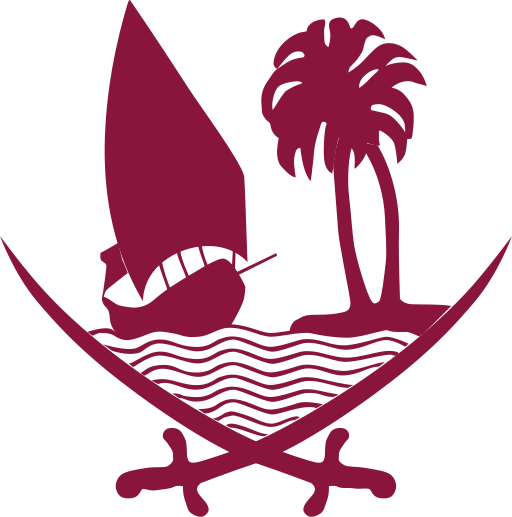 Файл:Emblem of Qatar-2022.svg