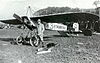 Morane-Saulnier monoplane used in George de Forest Brush's experiments on transparency