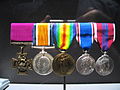 Filip Konowal's medals at the Canadian War Museum