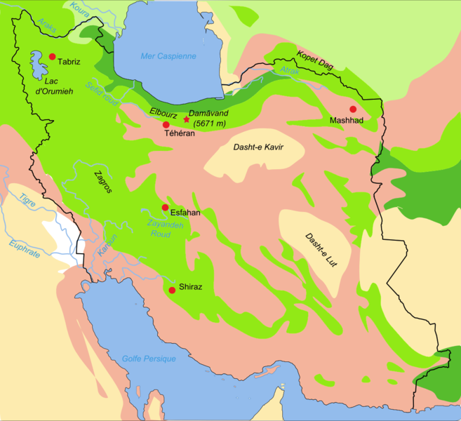 Файл:Map iran biotopes simplified-fr.png