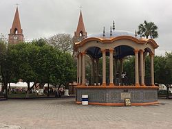 Main Plaza in Matamoros