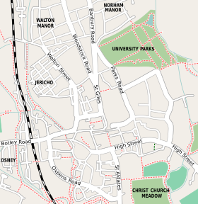 Sir William Dunn School of Pathology is located in Oxford city centre