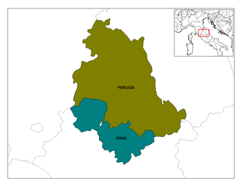 Provinces of Umbria