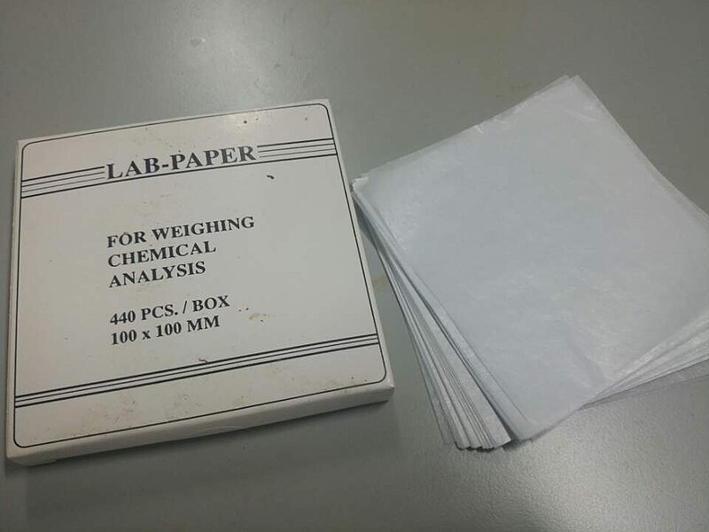 File:Weighing paper.jpg