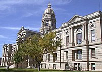 15. The Wyoming State Capitol in Cheyenne.