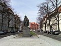 General von Steuben (cast 1996), Albert Jaegers, sculptor, Magdeburg, Germany.