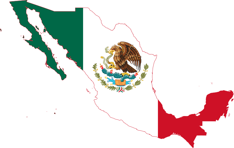 Archivo:Mexico Flag Map.svg