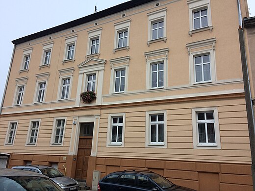 Main elevation on the street