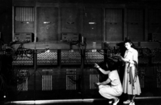 Marlyn Wescoff, standing, and Ruth Lichterman reprogram the ENIAC in 1946.