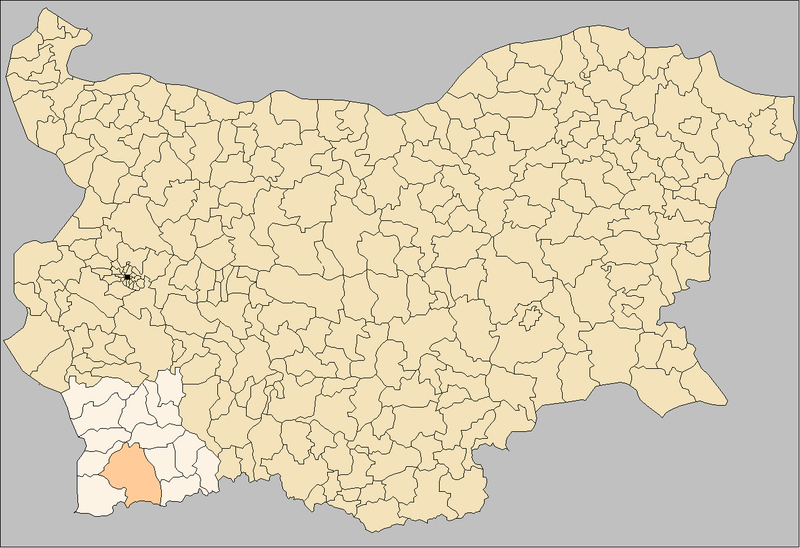 File:Sandanski Municipality Bulgaria map.png