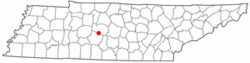 Location of Spring Hill, Tennessee