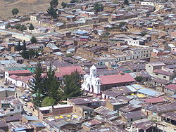 Uncía, the capital of the province