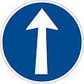 Ahead only