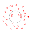 Electron orbiting proton, PE+KE = 9.0ev