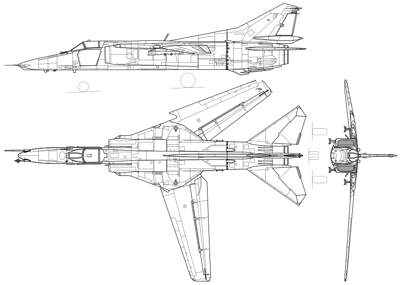 File:Mikoyan MiG-27 3-view.svg