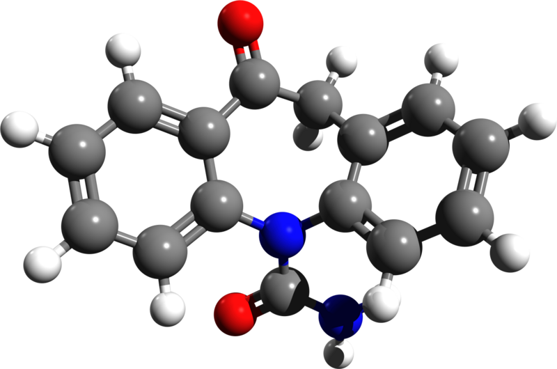 File:Oxcarbazepine 3d structure.png