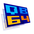 The QB64 logo